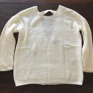 Forever 21 sweater open back